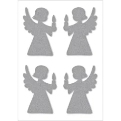 Bandai Sticker Magic Angel. Felt Silver