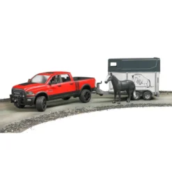 Bruder Pick Up Ram 2500 Power Wagon With Equine Trailer -Toys Shop bruder pick up ram 2500 power wagon with equine trailer 2