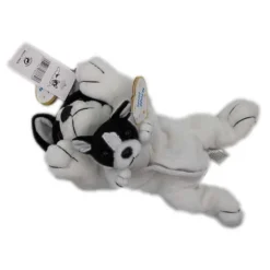 Bullyland Bulldog With Baby Plush Figure