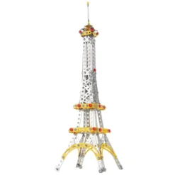 Eiffel Tower Metal 447 Pieces Box 42x24x5 Cm -Toys Shop cb toys eiffel tower metal 447 pieces box 42x24x5 cm 1