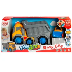 Kiddy Go! Dump Truck With Lights And Sounds -Toys Shop color baby kiddy go dump truck with lights and sounds 1