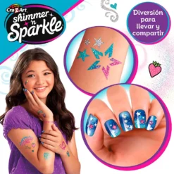 Shimmer ´N Sparkle Girls Tattoo & Nail Center -Toys Shop color baby shimmer n sparkle girls tattoo nail center 2