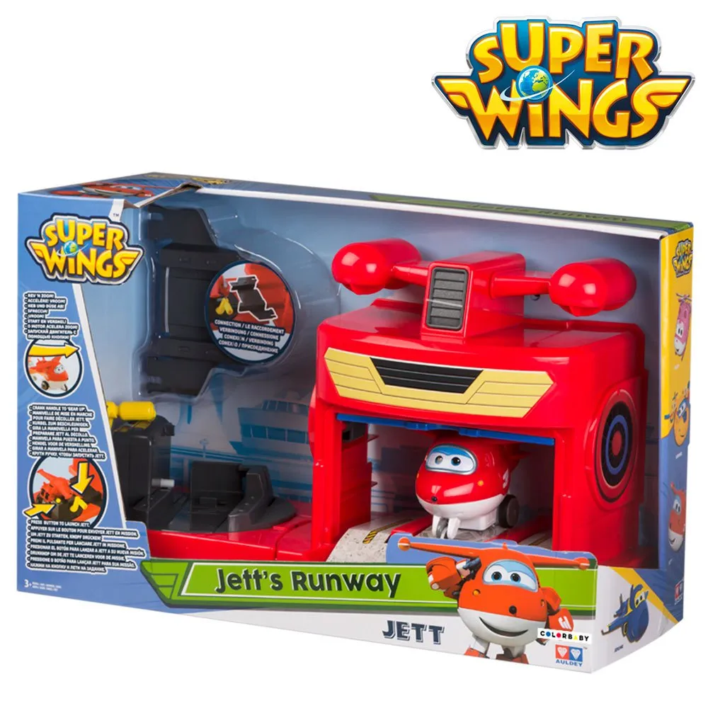 Super Wings Jett´s Runway Toy Airplane Hangar 5 Super Wings Jett´s Runway Toy Airplane Hangar - Image 5