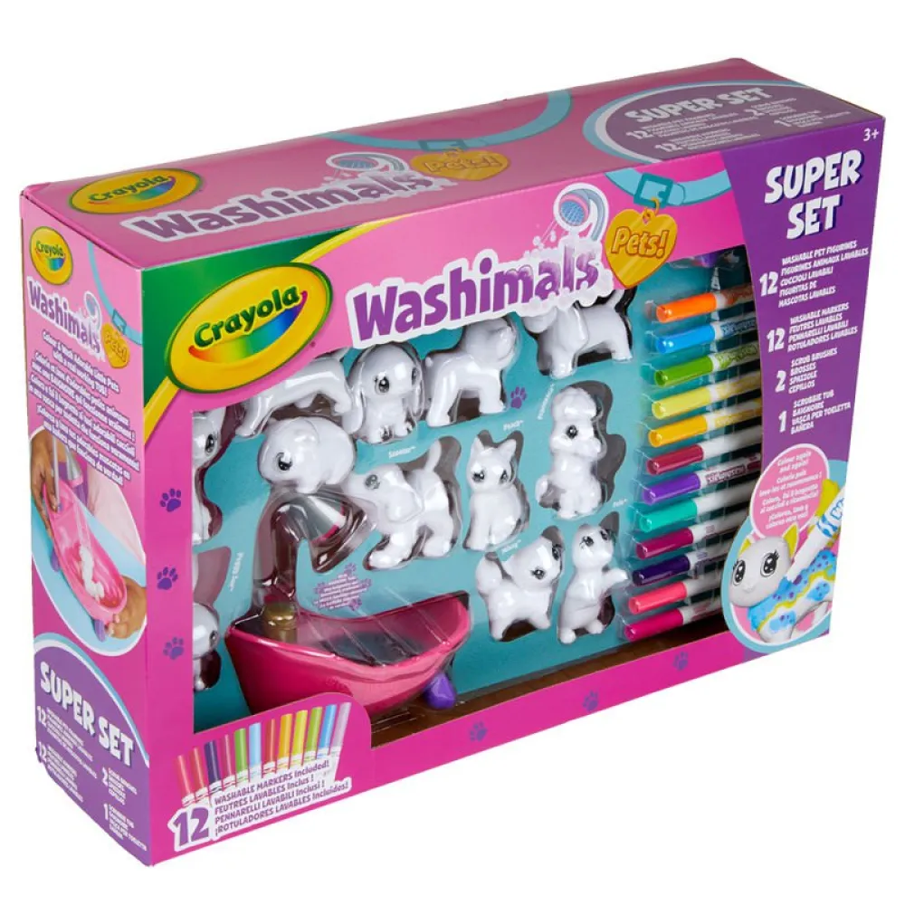 Crayola Washimals Set Bath+12 Pets 1 Crayola Washimals Set Bath+12 Pets