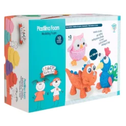 Set Of Plasticine Foam 12 Models In 1
