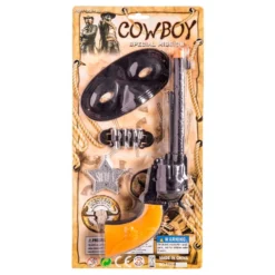 30 Cm Cowboy Pistol With Mask