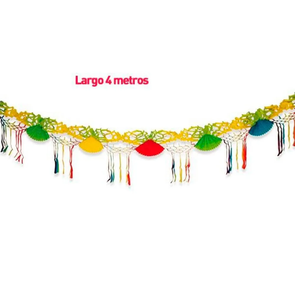 Genérico Guirnalda Droqueada Fiesta 4 Meters 1 Genérico Guirnalda Droqueada Fiesta 4 Meters