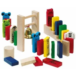 Haba Domino Race Set Construction Toy -Toys Shop haba domino race set construction toy 3