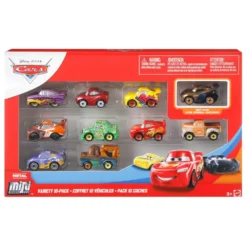 Hot Wheels Mini Racers 10 Assorted Car Pack