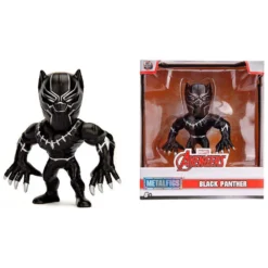 JADA Metal Black Panther 10 Cm Figure -Toys Shop jada metal black panther 10 cm figure 6