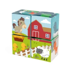 Janod 4 Bath Cubes -Toys Shop janod 4 bath cubes 6