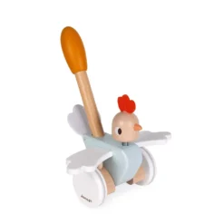 Janod Chicken Drag -Toys Shop janod chicken drag 3