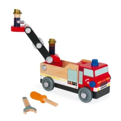 Janod Diy Fire Truck -Toys Shop janod diy fire truck 2