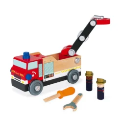 Janod Diy Fire Truck -Toys Shop janod diy fire truck 3