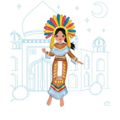 Janod Fashion Dress Up Around The World 25 Janod Fashion Dress Up Around The World -Toys Shop janod fashion dress up around the world 5