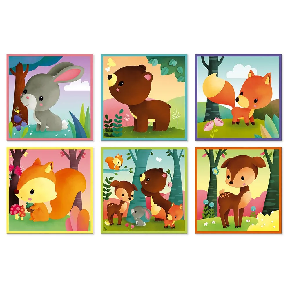 Janod Kubkid 9 Blocks Forest Animals 6 Janod Kubkid 9 Blocks Forest Animals - Image 6