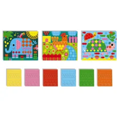 Janod Mosaics Animals -Toys Shop janod mosaics animals 14