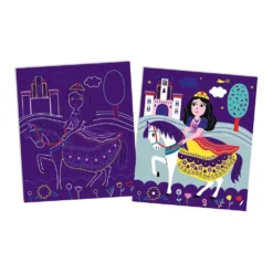 Janod Scratch Art Princesses -Toys Shop janod scratch art princesses 12
