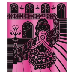 Janod Scratch Art Princesses -Toys Shop janod scratch art princesses 6
