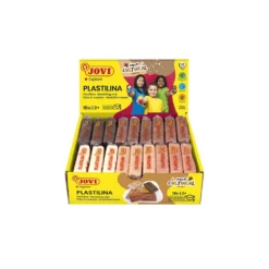 Toys Shop -Toys Shop jovi modeling clay pack of vegetable based plasticine 18 bars of 50 grams multicultural colors 1