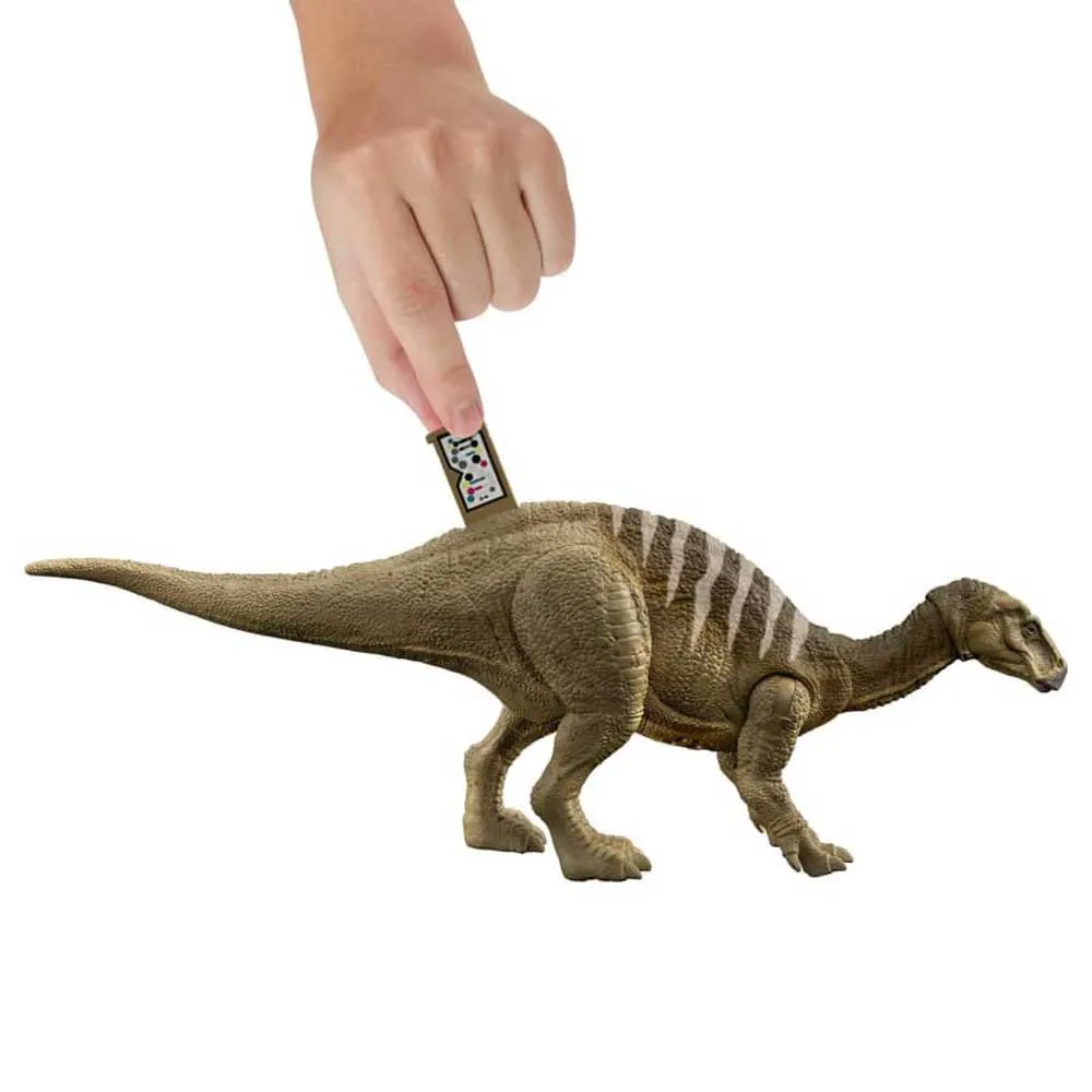 Jurassic World Dominion Roar Stikes Iguanodon Figure 3 Jurassic World Dominion Roar Stikes Iguanodon Figure - Image 3