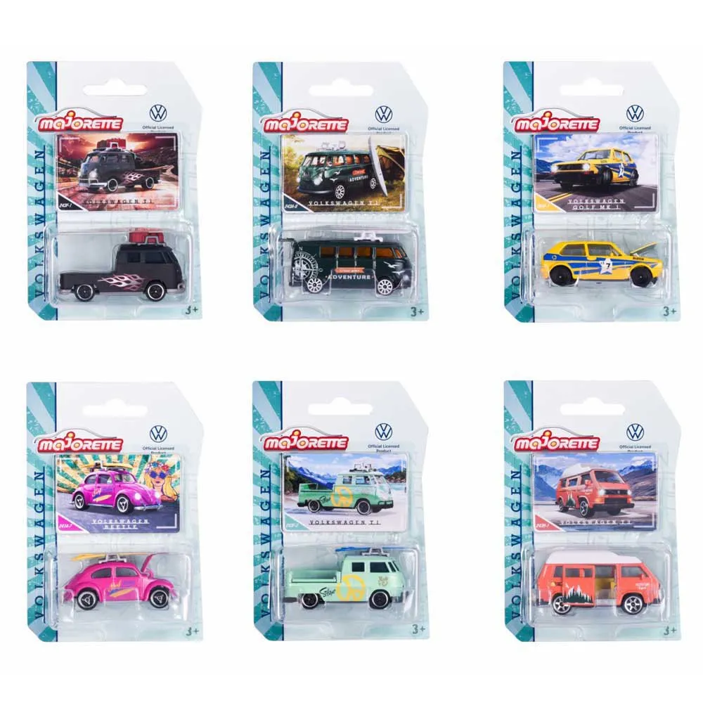 Majorette Volkswagen The Originals Premium Cars 6 Assorted 5 Majorette Volkswagen The Originals Premium Cars 6 Assorted - Image 5