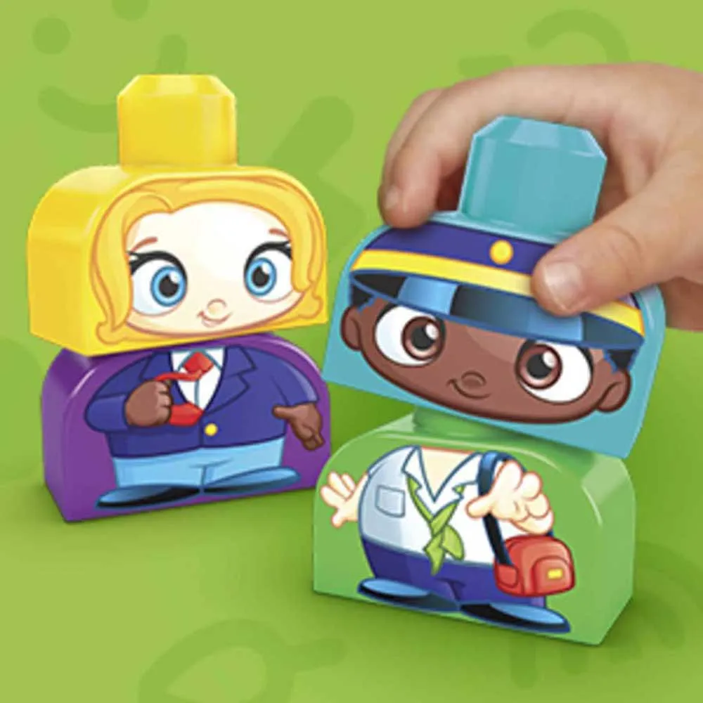 Mattel Games Green Town Charge & Go Bus Building Set 5 Mattel Games Green Town Charge & Go Bus Building Set - Image 5