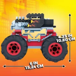 Mattel Games Monster Trucks Bone Shaker -Toys Shop mattel games monster trucks bone shaker 7