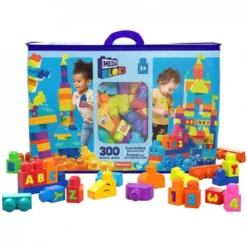 Mega Bloks Big Extra Bag 300 Blocks 8 Mega Bloks Big Extra Bag 300 Blocks -Toys Shop mega bloks big extra bag 300 blocks 2