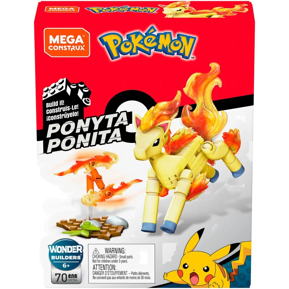 Mega Construx Pokemon Ponyta 7 Mega Construx Pokemon Ponyta - Image 7