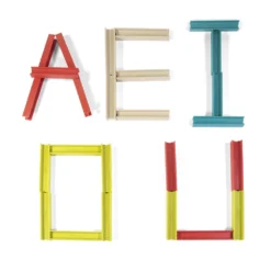 Miniland Eco Beams Building Set -Toys Shop miniland eco beams building set 12