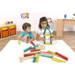 Miniland Eco Beams Building Set -Toys Shop miniland eco beams building set 6