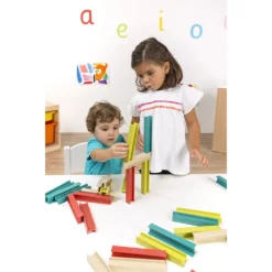 Miniland Eco Beams Building Set -Toys Shop miniland eco beams building set 8