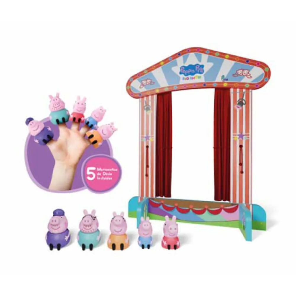 Peppa Pig Wooden Theater 1 Peppa Pig Wooden Theater