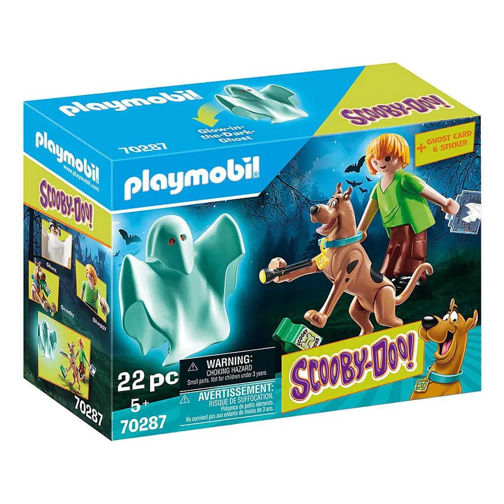 Playmobil 70287 Scooby-doo! Scooby And Shaggy With Ghost 3 Playmobil 70287 Scooby-doo! Scooby And Shaggy With Ghost - Image 3