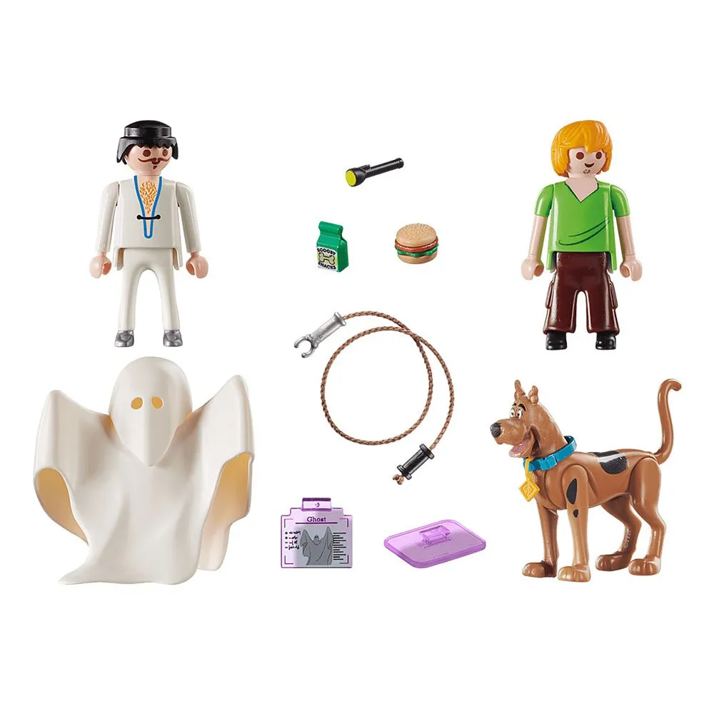 Playmobil 70287 Scooby-doo! Scooby And Shaggy With Ghost 1 Playmobil 70287 Scooby-doo! Scooby And Shaggy With Ghost