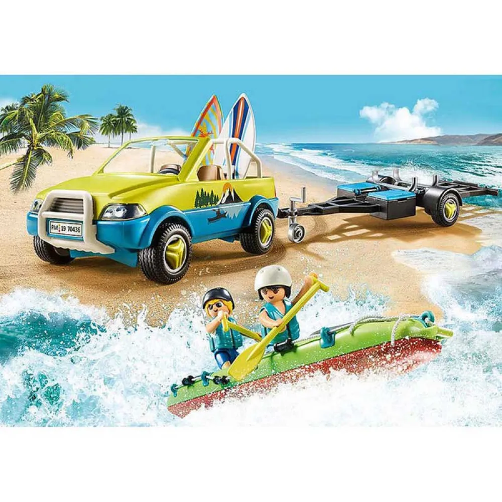 Playmobil 70436 Beach Car With Canoe 3 Playmobil 70436 Beach Car With Canoe - Image 3