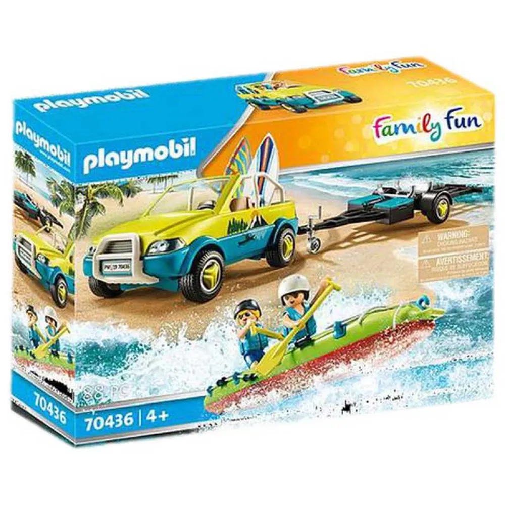 Playmobil 70436 Beach Car With Canoe 1 Playmobil 70436 Beach Car With Canoe