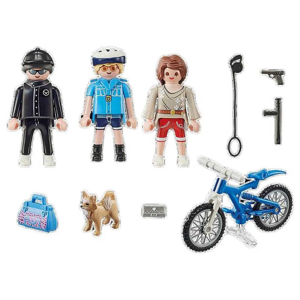 Playmobil 70573 Police Bike Pursuit Of Pickpocket 2 Playmobil 70573 Police Bike Pursuit Of Pickpocket - Image 2