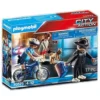 Playmobil 70573 Police Bike Pursuit Of Pickpocket
