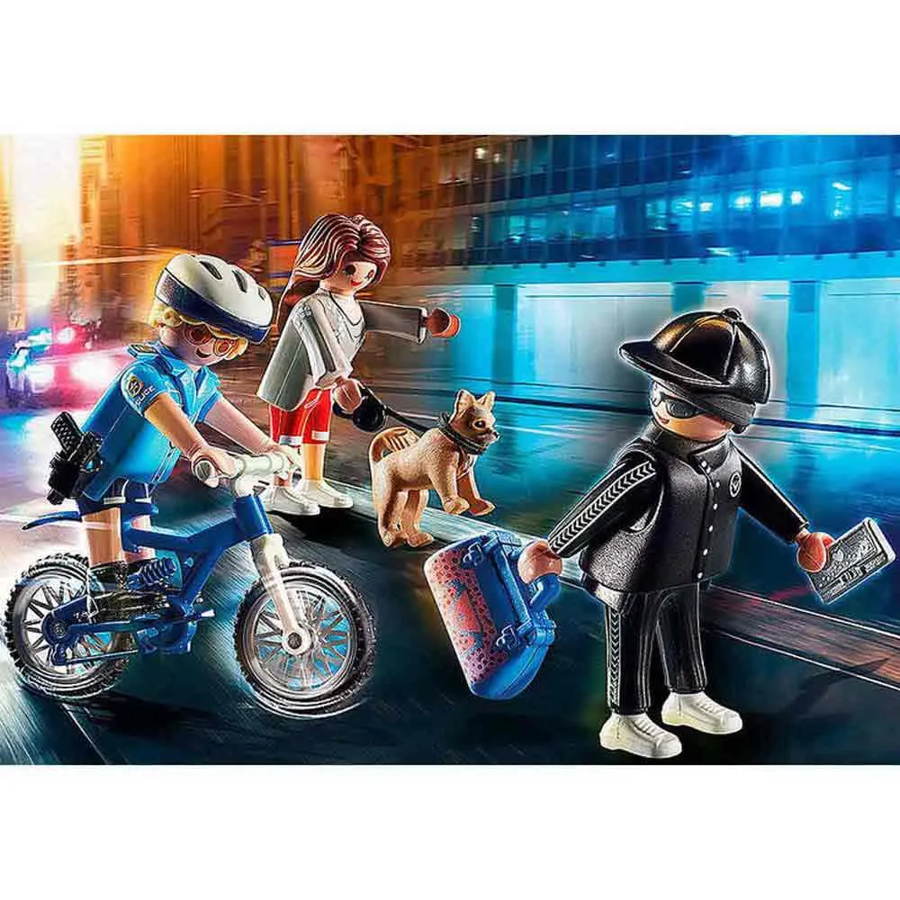 Playmobil 70573 Police Bike Pursuit Of Pickpocket 3 Playmobil 70573 Police Bike Pursuit Of Pickpocket - Image 3