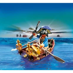 Playmobil Pirate With Boat -Toys Shop playmobil pirate with boat 2