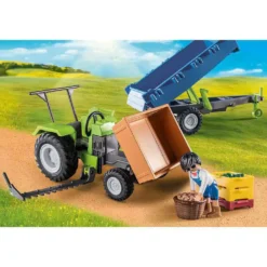 Playmobil Tractor With Trailer 7 Playmobil Tractor With Trailer -Toys Shop playmobil tractor with trailer 2