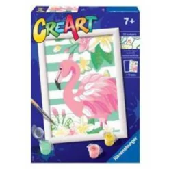 Ravensburger Creart Serie E Flamingo Painting Game -Toys Shop ravensburger creart serie e flamingo painting game 3