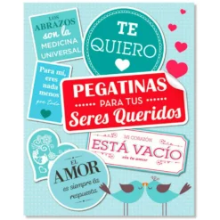 Pack 48 Stickers-Pegatinas Messages 17x21 Cm