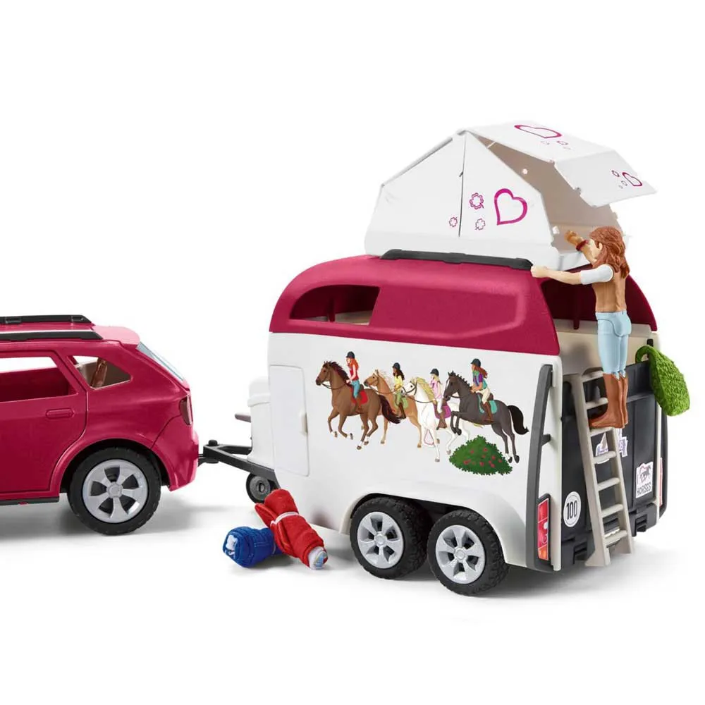 Schleich Horse Club Horse Adventure With Car & Trailer Figure 11 Schleich Horse Club Horse Adventure With Car & Trailer Figure - Image 11