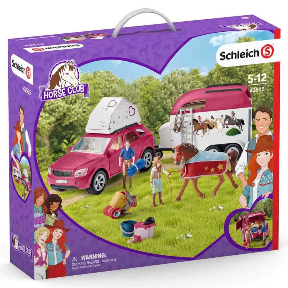 Schleich Horse Club Horse Adventure With Car & Trailer Figure 15 Schleich Horse Club Horse Adventure With Car & Trailer Figure - Image 15