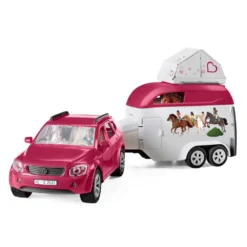 Schleich Horse Club Horse Adventure With Car & Trailer Figure 18 Schleich Horse Club Horse Adventure With Car & Trailer Figure -Toys Shop schleich horse club horse adventure with car trailer figure 3