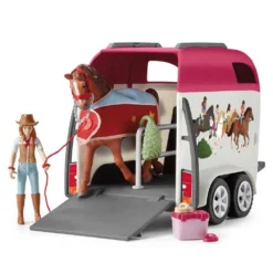 Schleich Horse Club Horse Adventure With Car & Trailer Figure 21 Schleich Horse Club Horse Adventure With Car & Trailer Figure -Toys Shop schleich horse club horse adventure with car trailer figure 6