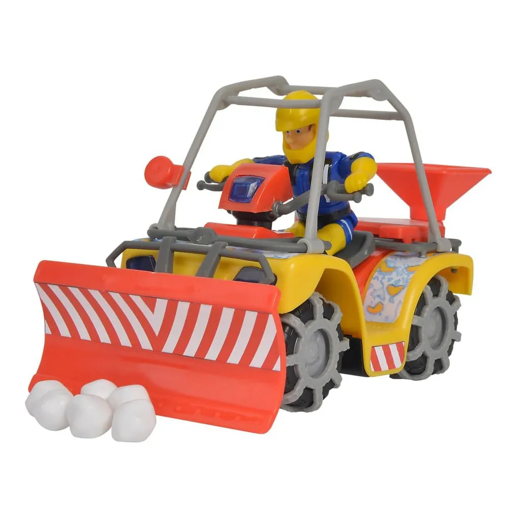 SIMBA Snow Winter Mercury Fireman Samoa Quad Toy 4 SIMBA Snow Winter Mercury Fireman Samoa Quad Toy - Image 4